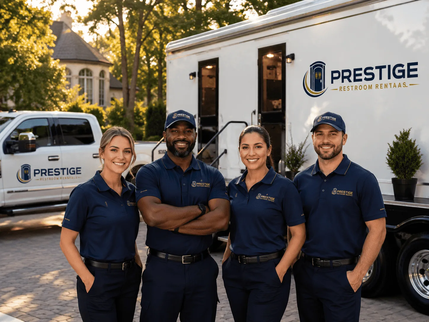 Trusted Luxury Portable Restrooms company in Thornton, TX